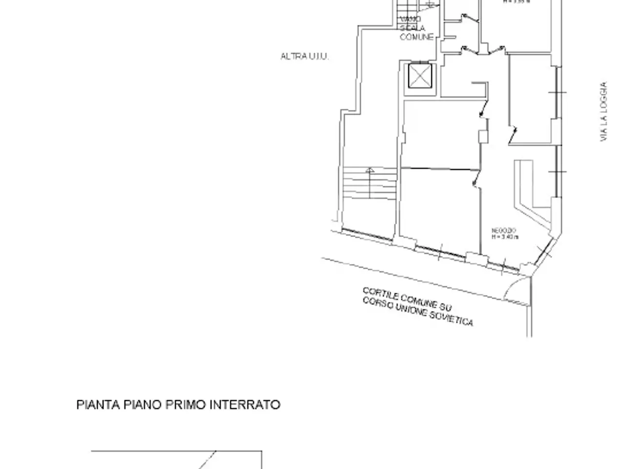 Negozio in Corso Unione Sovietica 241, Torino, {3} - Planimetria 1
