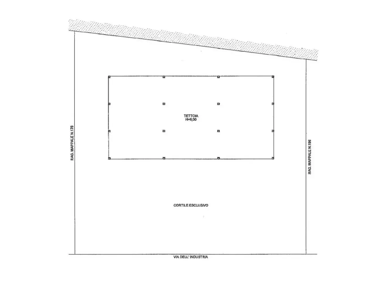 Capannone in Via Giovanni Marcora, N. Snc, Rodigo, {3} - Planimetria 1