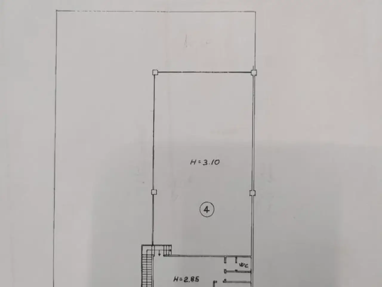 Capannone in Via Mattei 13, Paderno Dugnano, {3} - Planimetria 1