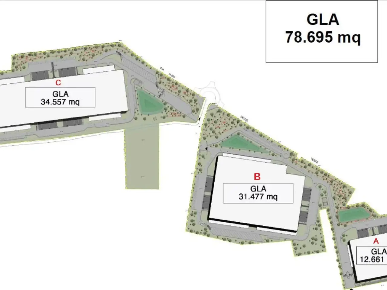 Magazzino in Via Artigianato, Broni, {3} - Planimetria 1