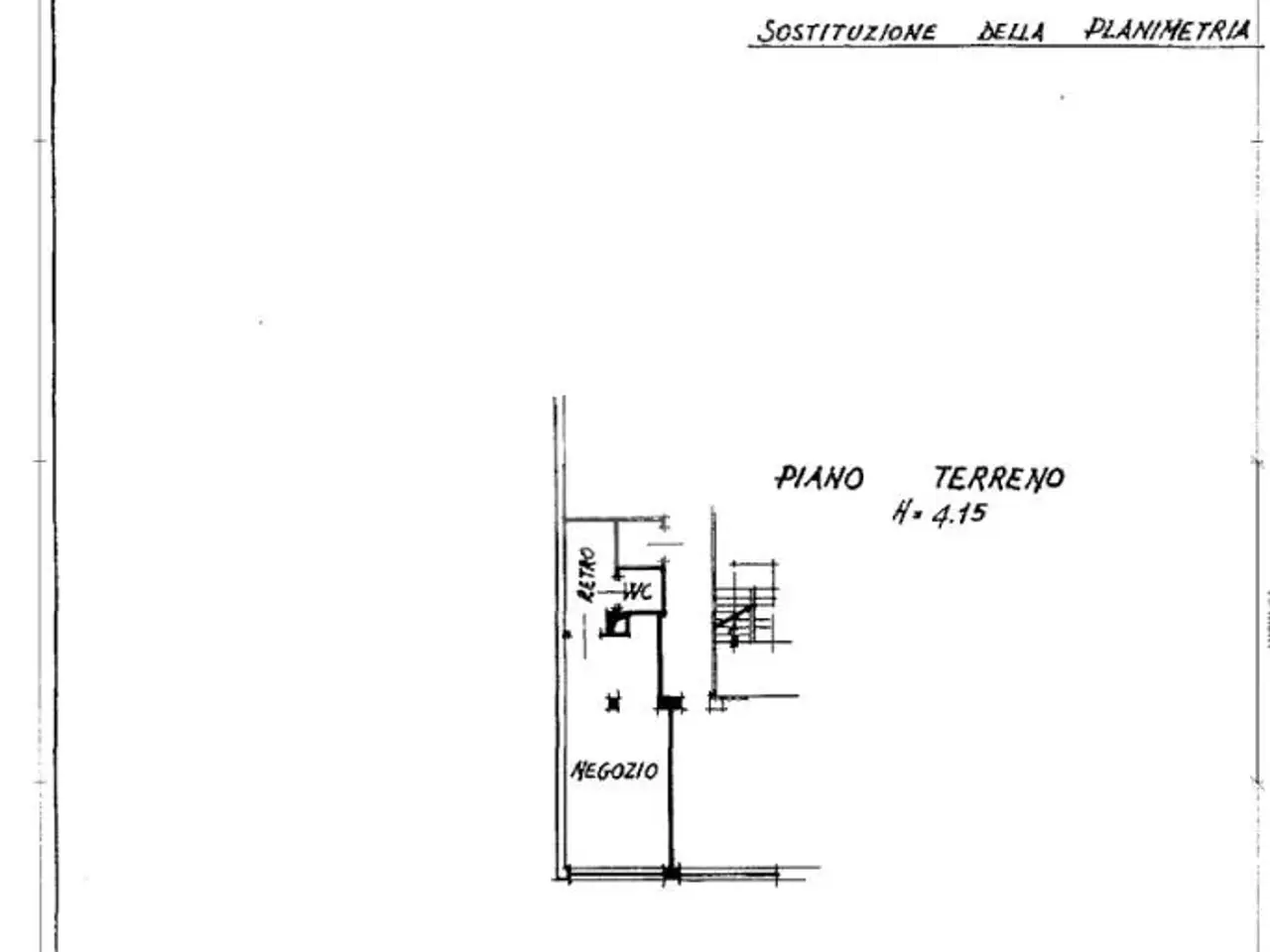 Negozio in Piazza Principe Eugenio 3, Rivoli, {3} - Planimetria 1