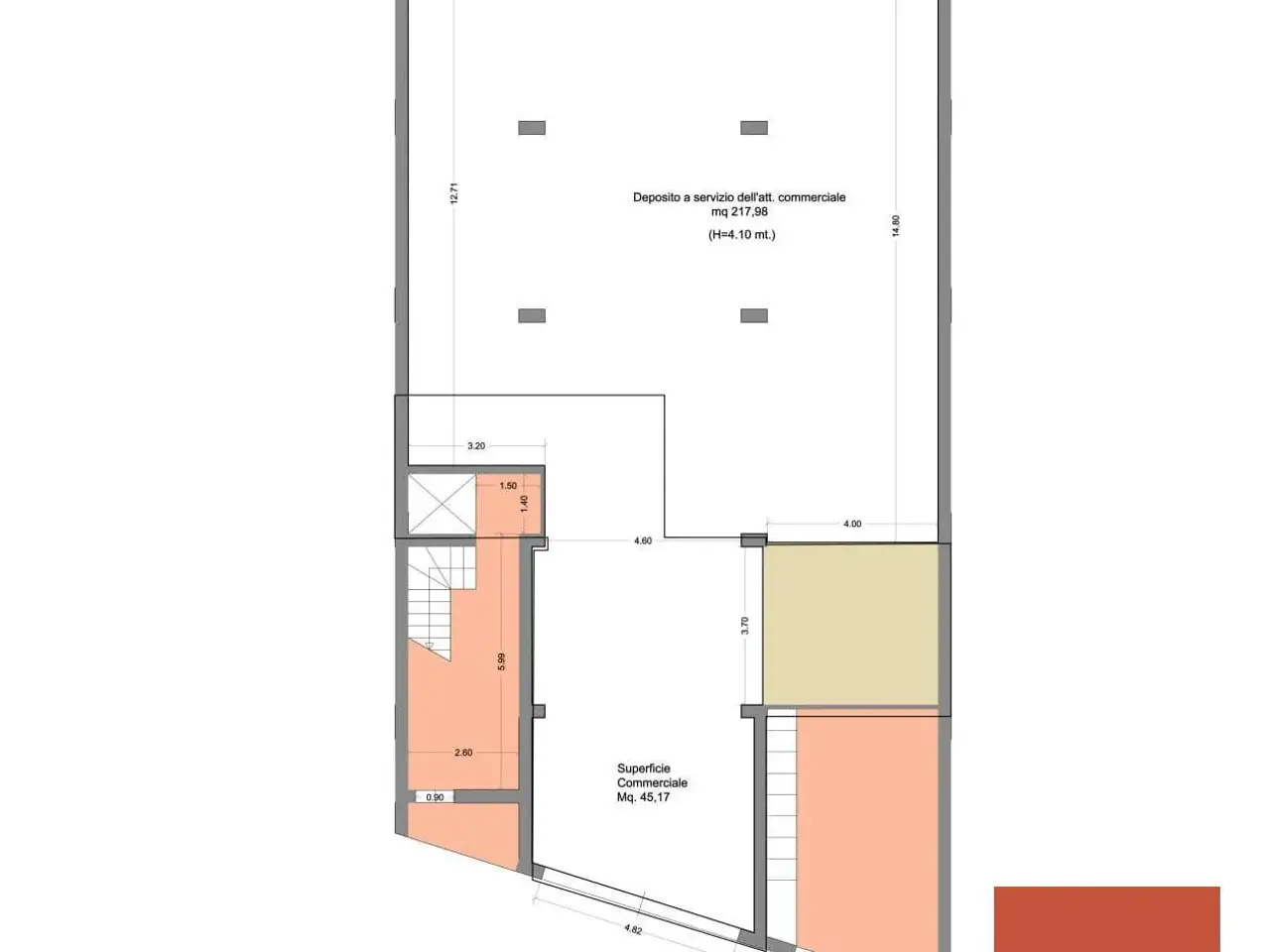 Ufficio in Via Giacomo Puccini, Alcamo, {3} - Planimetria 1