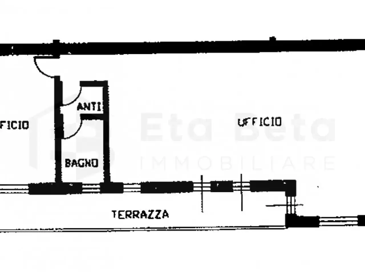 Ufficio in Via San Francesco, Limena, {3} - Planimetria 1