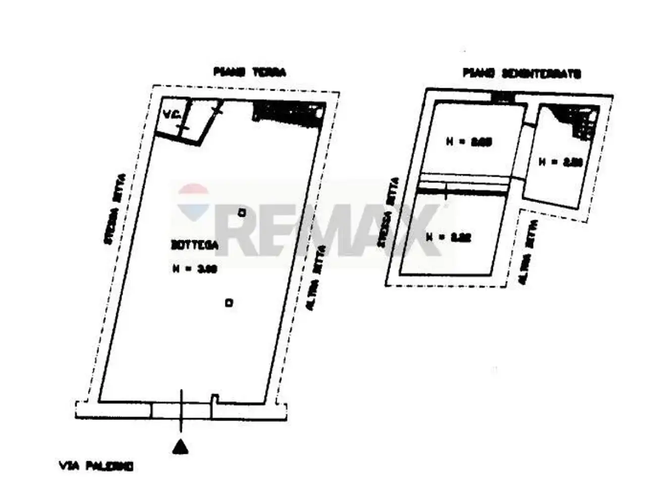 Negozio in Via Palermo 220, Catania, {3} - Planimetria 1