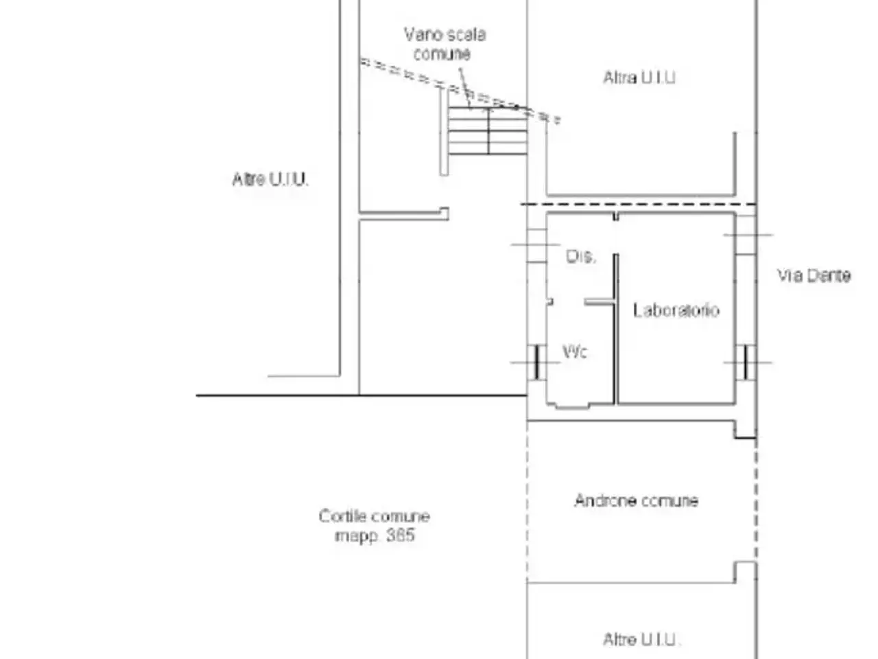 Ufficio in Via Dante Alighieri 44, Robecco Sul Naviglio, {3} - Planimetria 1