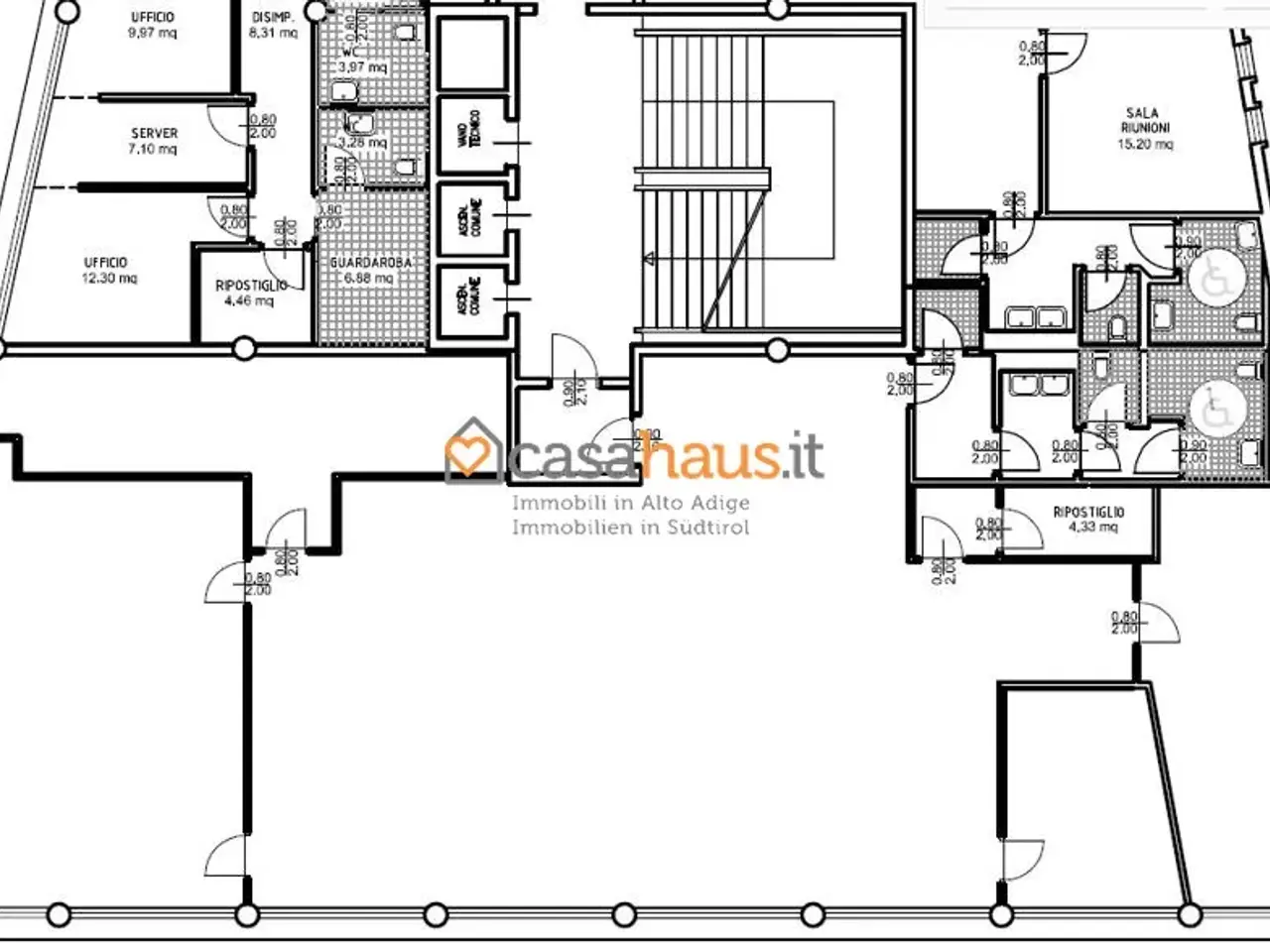 Ufficio in , Bolzano, {3} - Planimetria 1