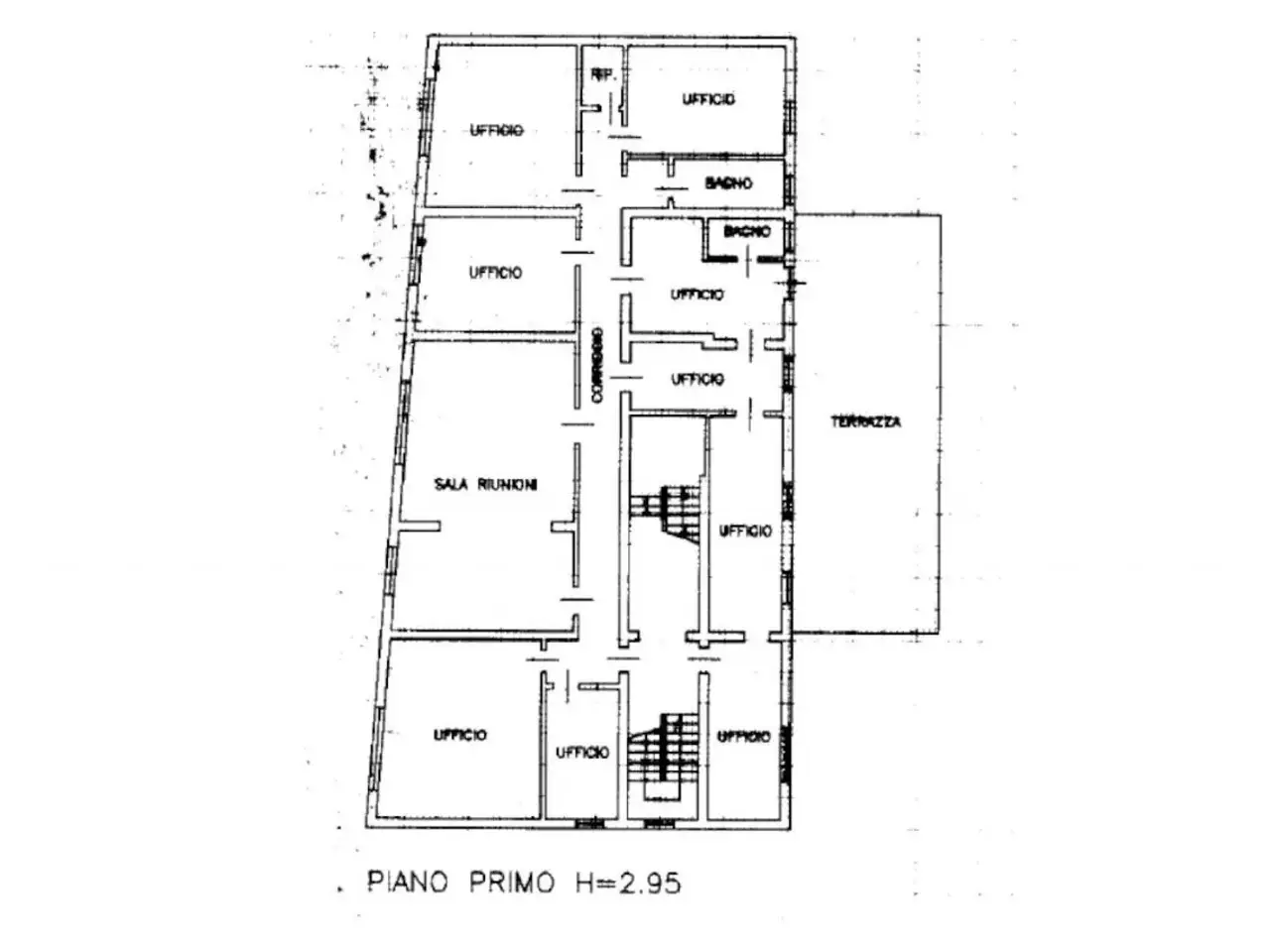 Ufficio in Via Monte Sabotino, N. 1, Venezia, {3} - Planimetria 1