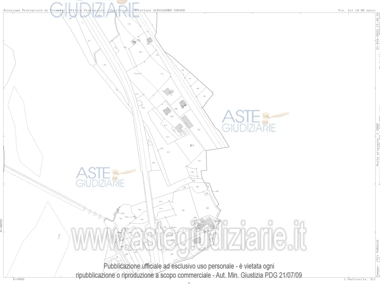 Garage in Via Don Giuseppe Maio, 22, 13019 Varallo Vc, Italia 22, Varallo, {3} - Planimetria 1