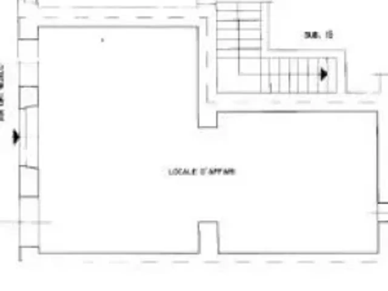 Negozio in Via del Bosco 6/B, Trieste, {3} - Planimetria 1