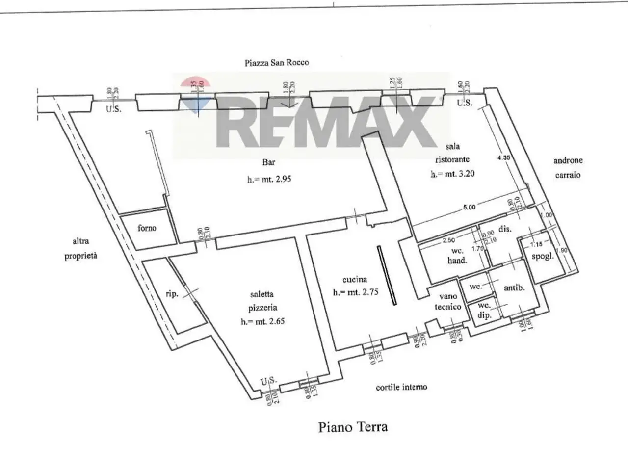 Negozio in Piazza San Rocco 10, Dorno, {3} - Planimetria 1