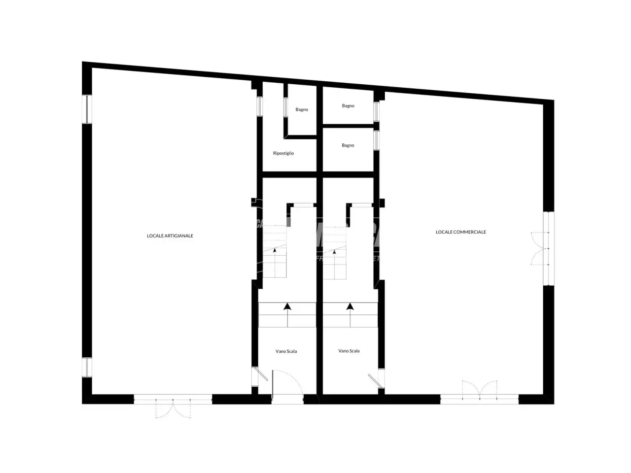 Laboratorio in Via Sotto Maiellaro Geremia, Conversano, {3} - Planimetria 1