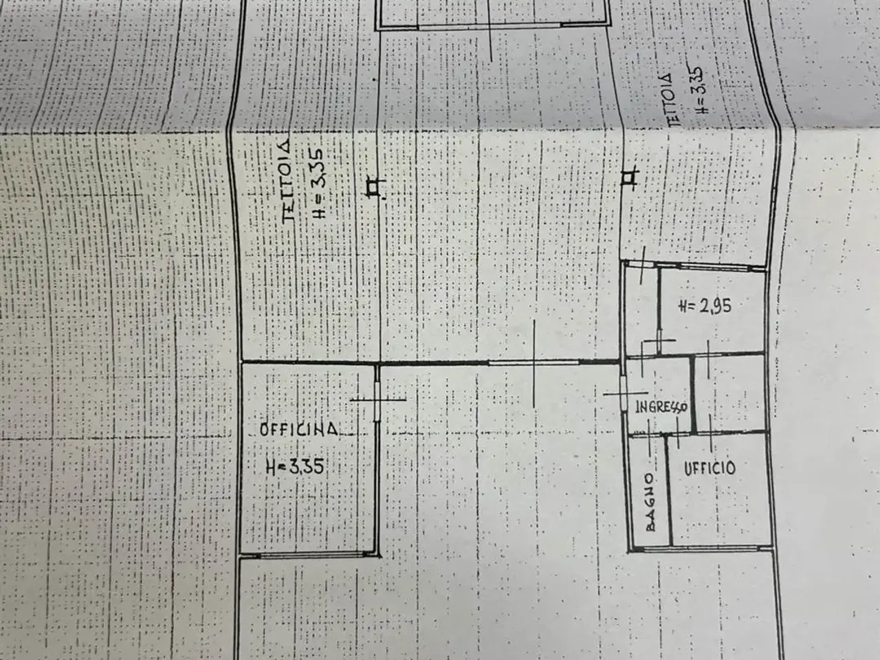 Magazzino in Via Crociale del Sarto, Ponte Buggianese, {3} - Planimetria 1