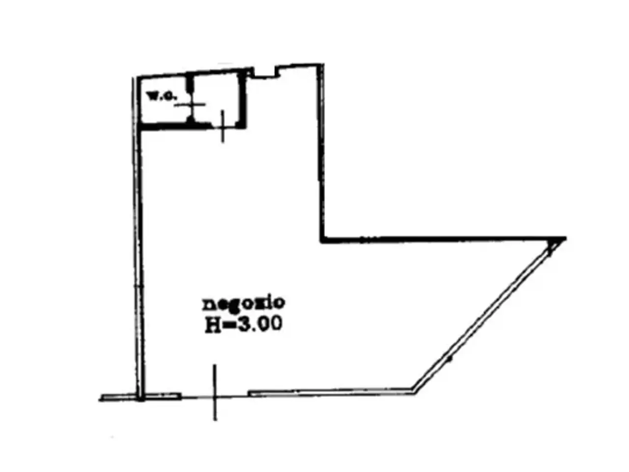 Negozio in Via Montegrappa 84, Lumezzane, {3} - Planimetria 1