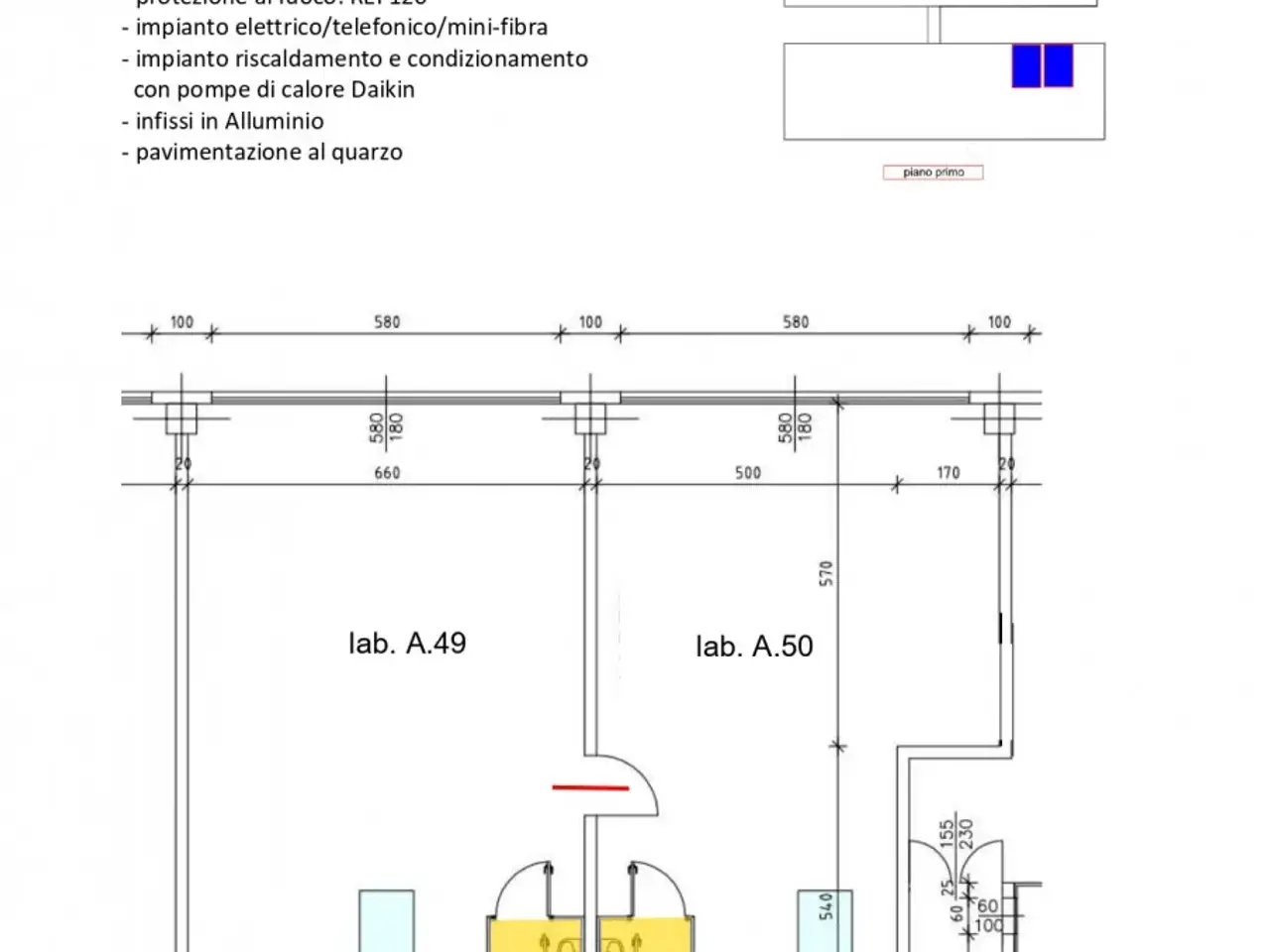 Capannone in Via degli Alpini, Camisano Vicentino, {3} - Planimetria 1