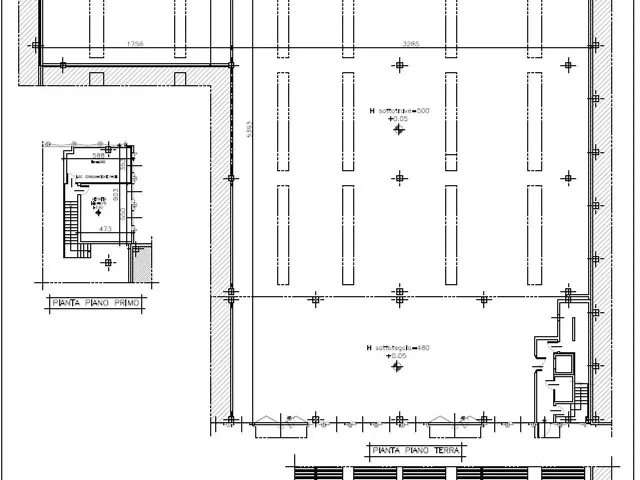 Capannone in Via Alessandro Volta 12, Cusago, {3} - Planimetria 1