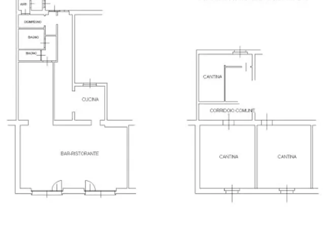 Negozio in Via Cristoforo Colombo, Piacenza, {3} - Planimetria 1