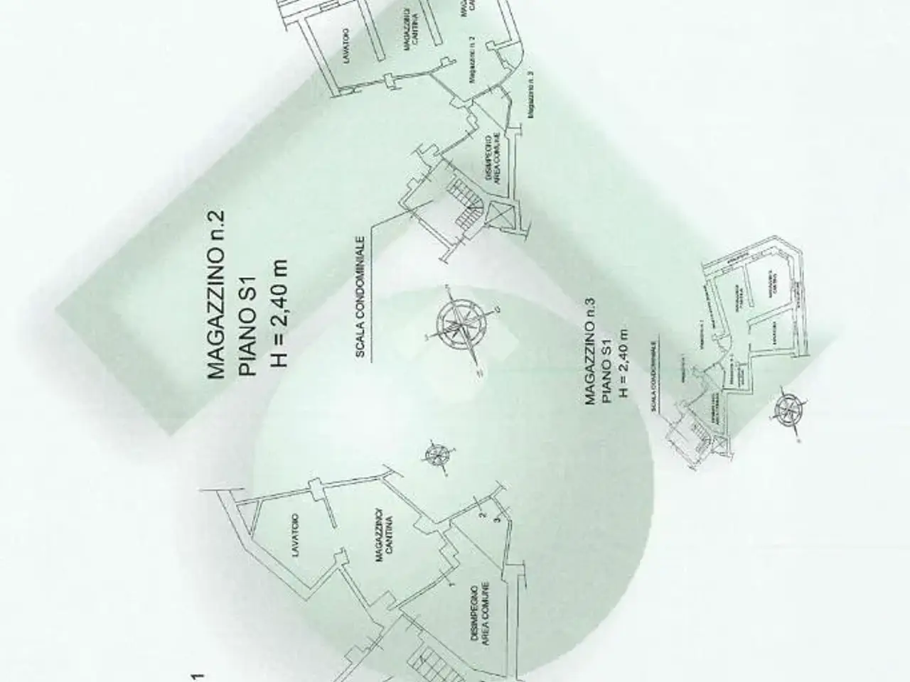 Magazzino in Via Acciaioli 00, Roma, {3} - Planimetria 1