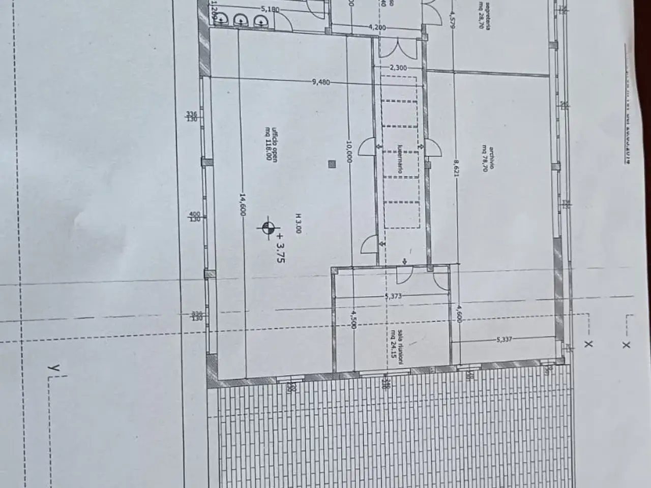 Palazzina commerciale in Via Catanzaro, Lecce, {3} - Planimetria 1