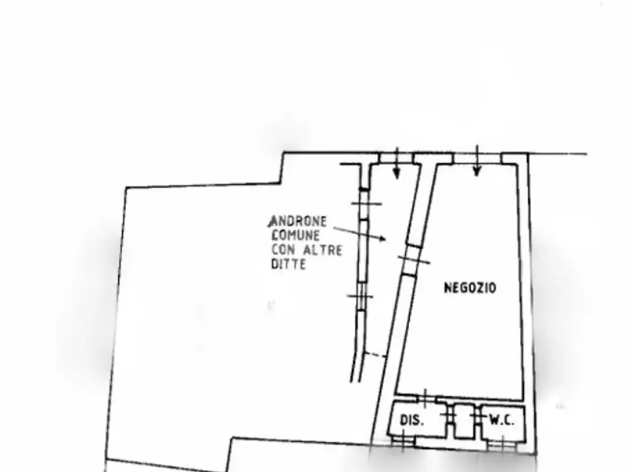 Ufficio in Contrada Pozzo dell'Olmo 18, Brescia, {3} - Planimetria 1