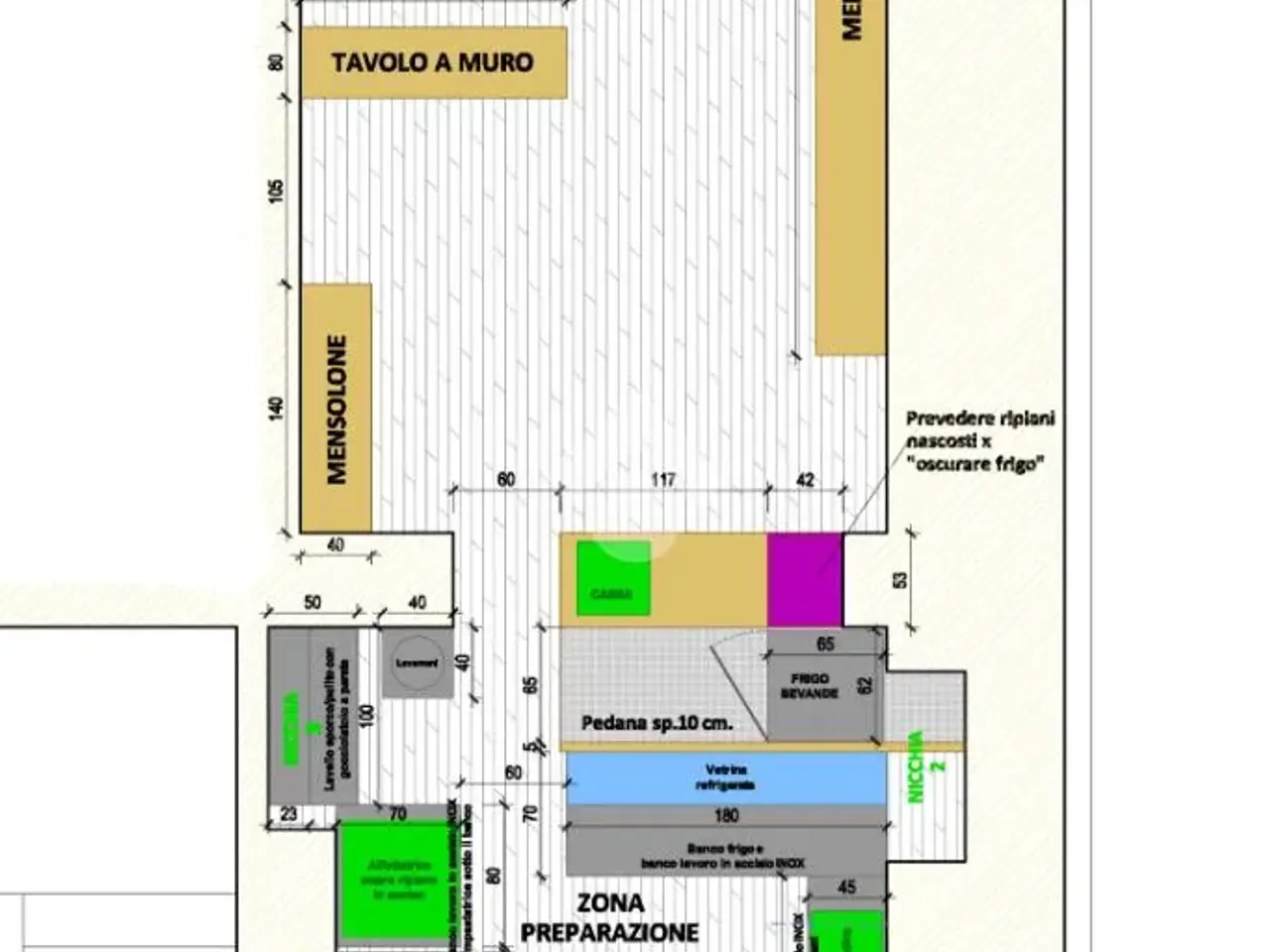 Negozio in Via Madama Cristina 91, Torino, {3} - Planimetria 1