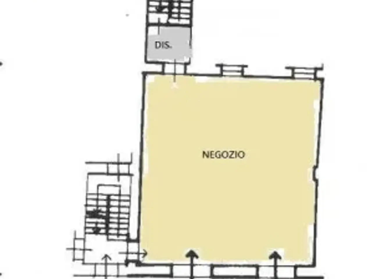 Negozio in Via Luigi Mazza 5, Varzi, {3} - Planimetria 1