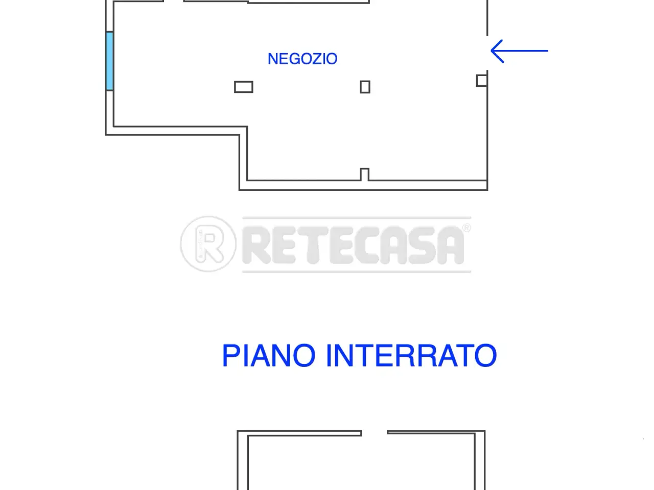 Palazzina commerciale in Borgo Aquileia 3, Palmanova, {3} - Planimetria 1