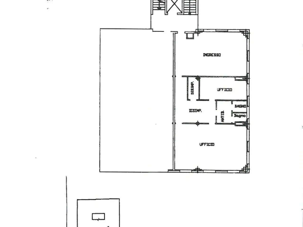 Ufficio in Via delle Querce 2, Anzola Dell'Emilia, {3} - Planimetria 1