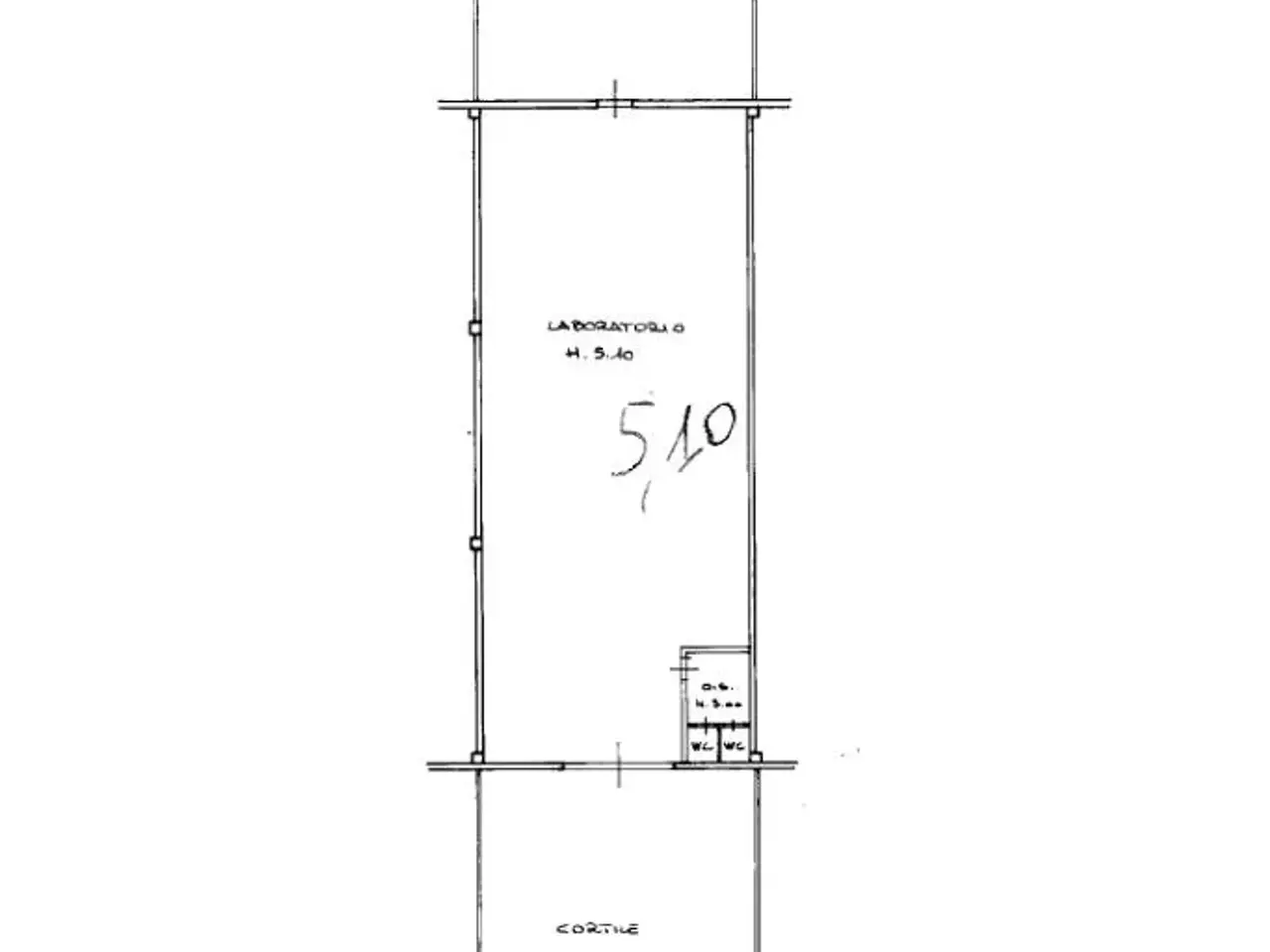 Capannone in Via dell'Artigianato, Pianengo, {3} - Planimetria 1