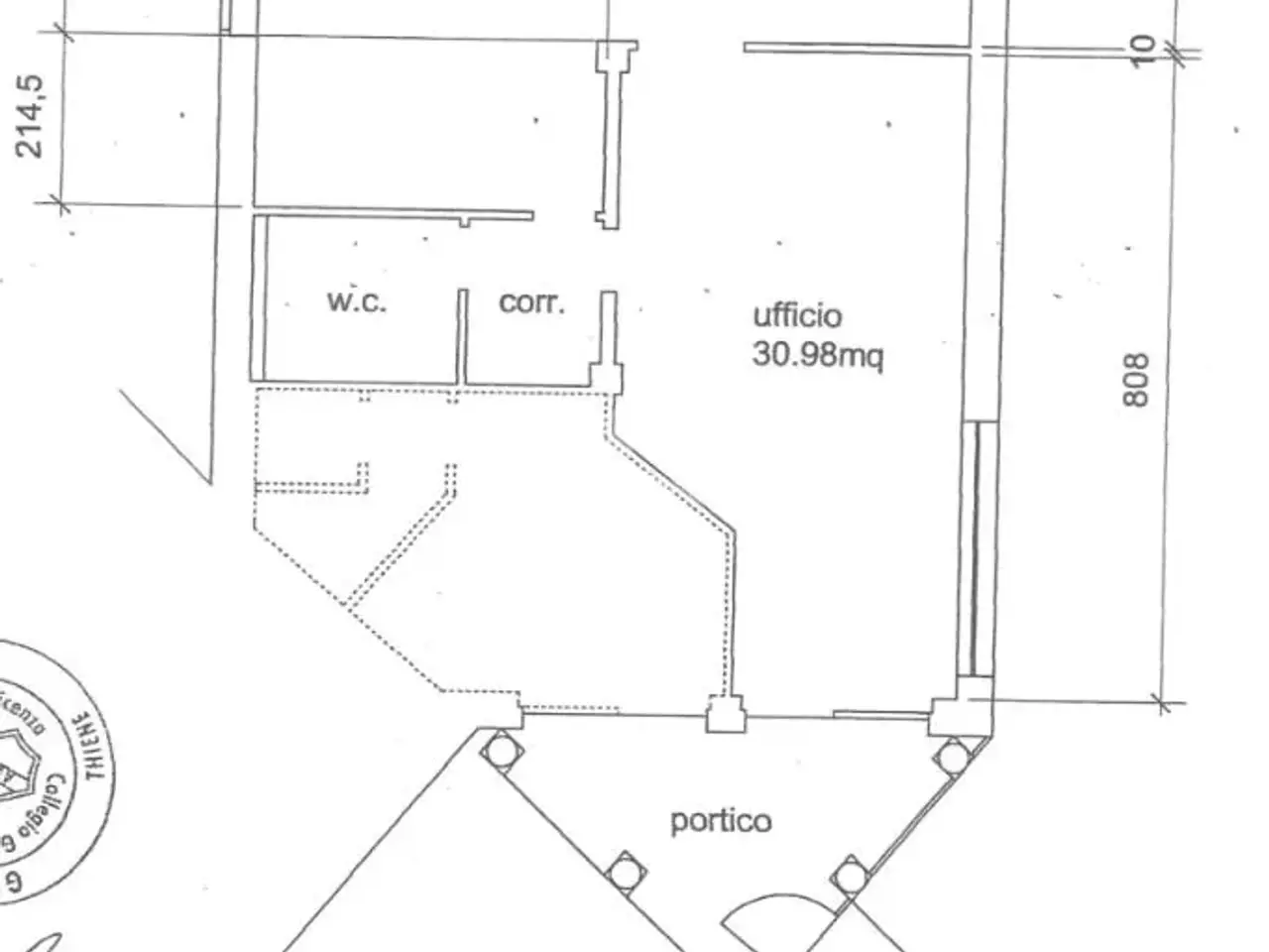 Ufficio in Via Europa 3, Velo D'Astico, {3} - Planimetria 1