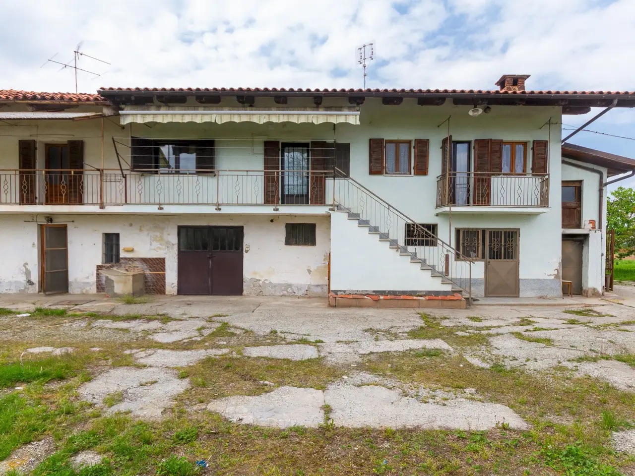 Porzione di casa in Via Madonna delle Grazie 12, Envie - Planimetria 1