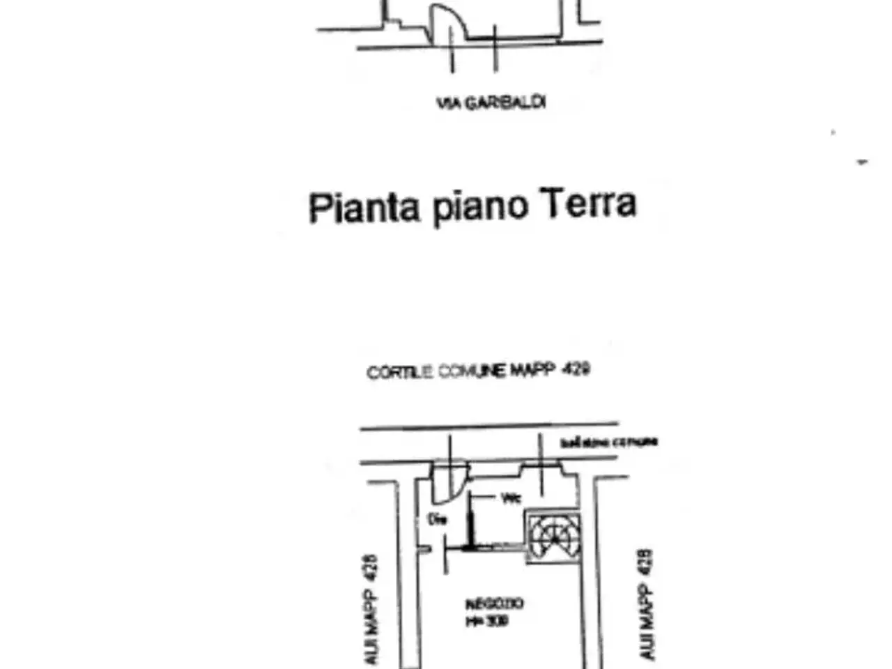 Negozio in Via Garibaldi 147, Desio, {3} - Planimetria 1