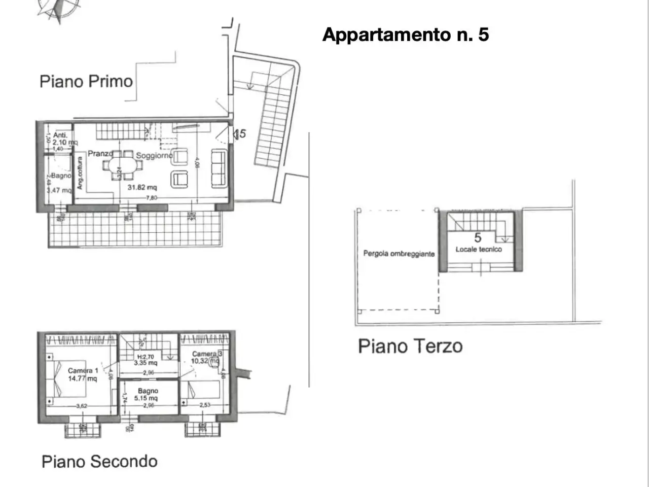 Trilocale, Montemurlo - Planimetria 1