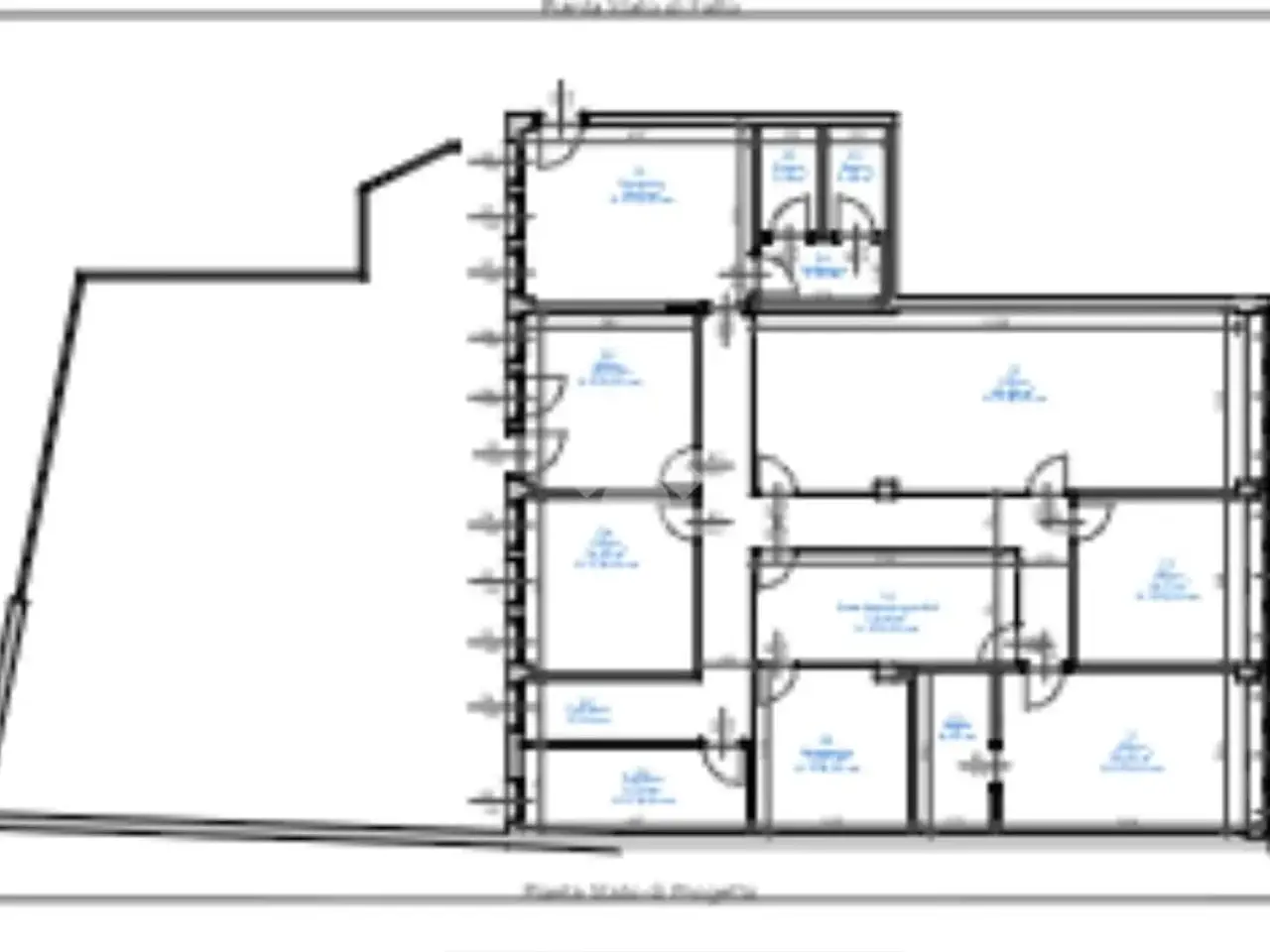 Ufficio in Via Tommaso Temanza 1, Venezia, {3} - Planimetria 1