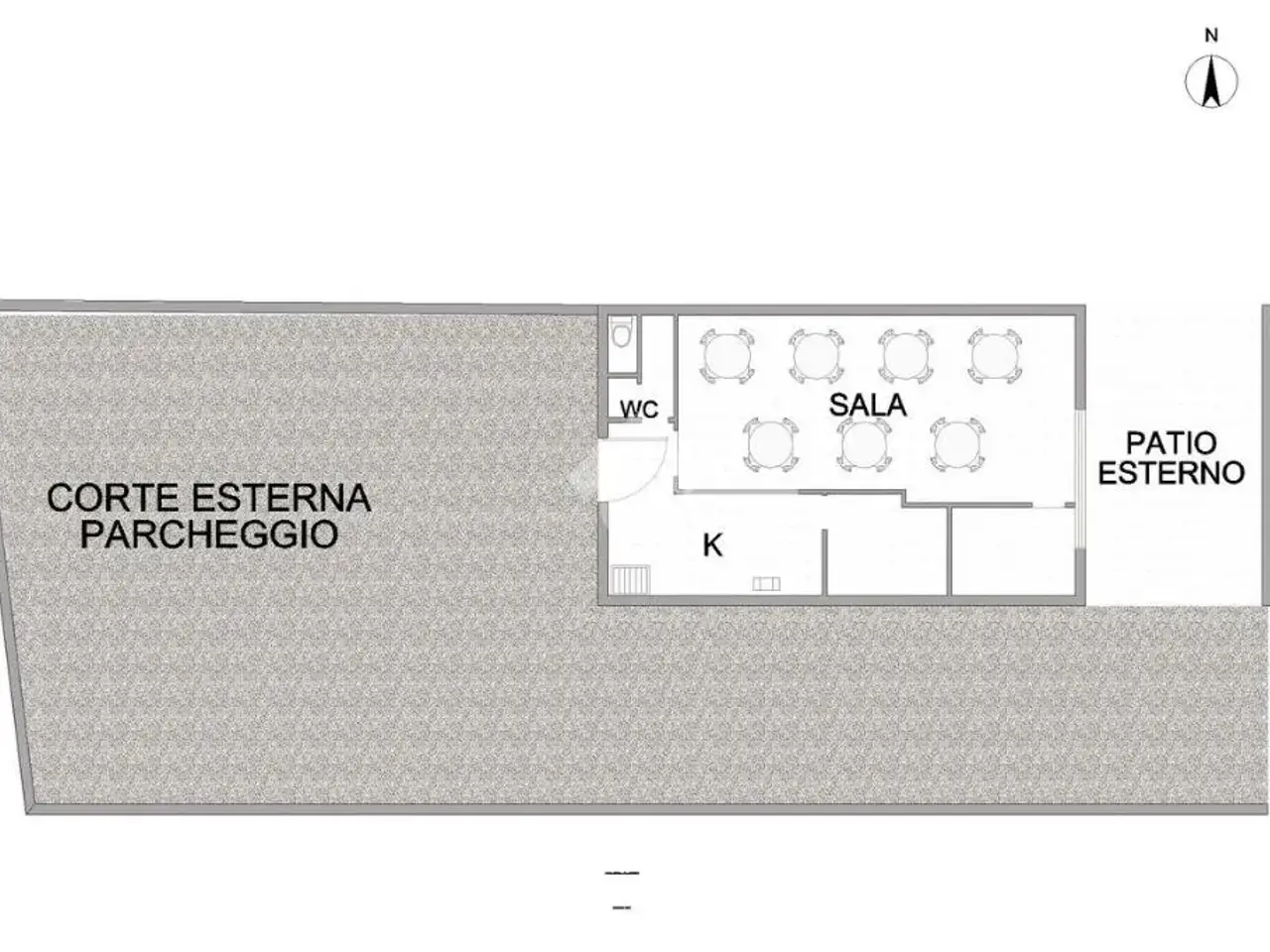 Negozio in Corso Umberto 1, Castellabate, {3} - Planimetria 1