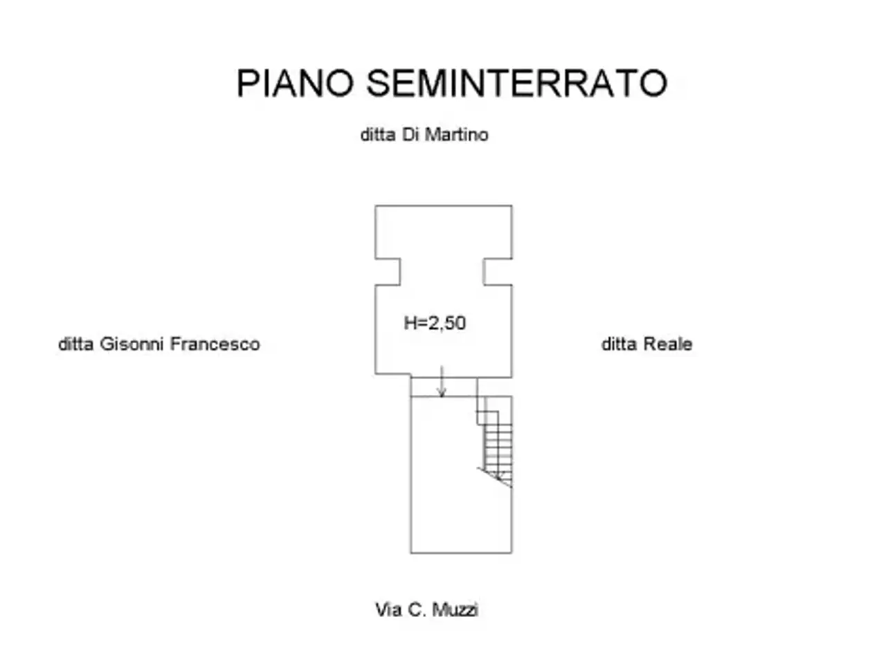 Negozio in Via Concezio Muzy, Napoli, {3} - Planimetria 1