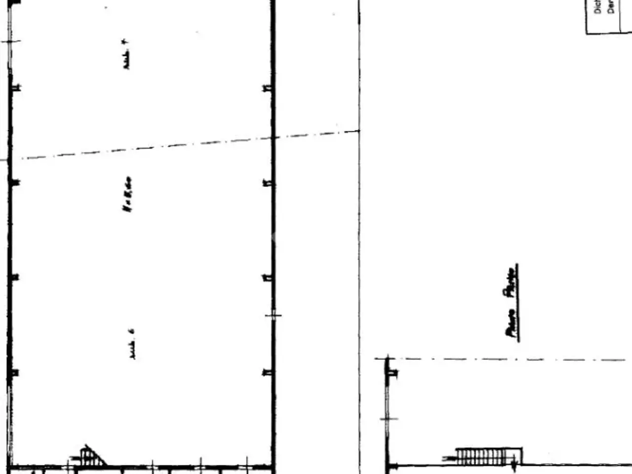 Capannone in Via Murlungo, Carrara, {3} - Planimetria 1