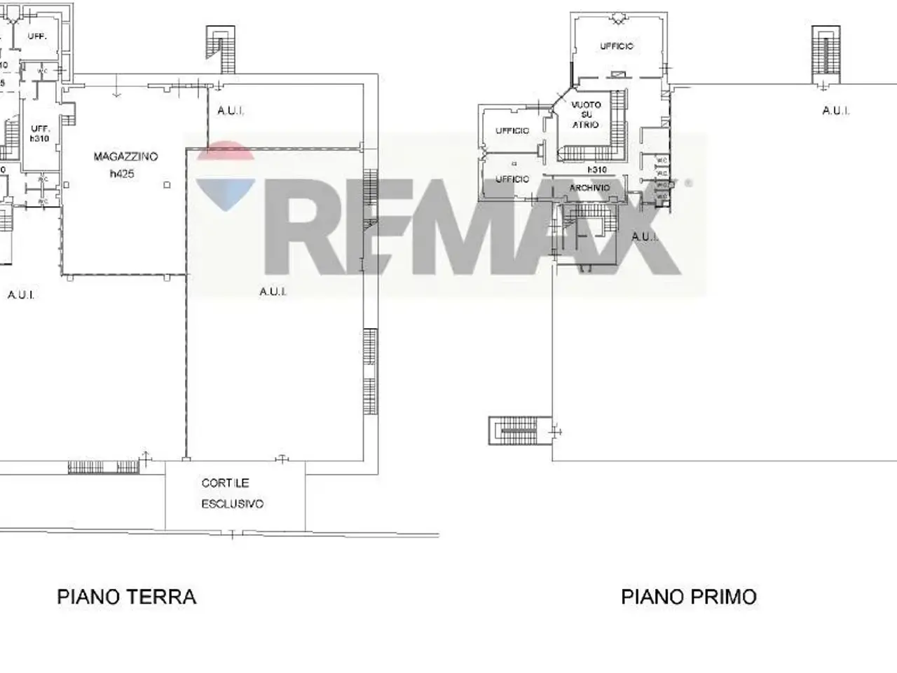 Ufficio in Via Ungaretti 7, Cernusco Sul Naviglio, {3} - Planimetria 1