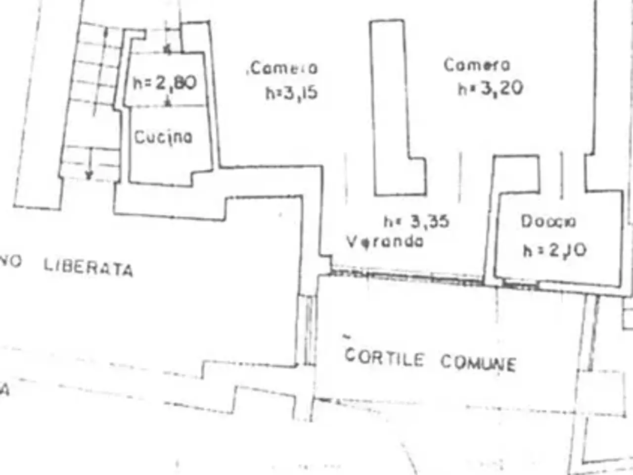 Bilocale in vendita, Via Listrieri, Capri - Planimetria 1