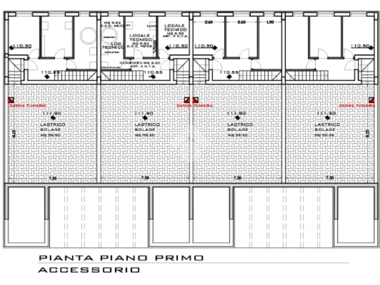 Negozio in Via Bronte 73, Roma, {3} - Planimetria 1