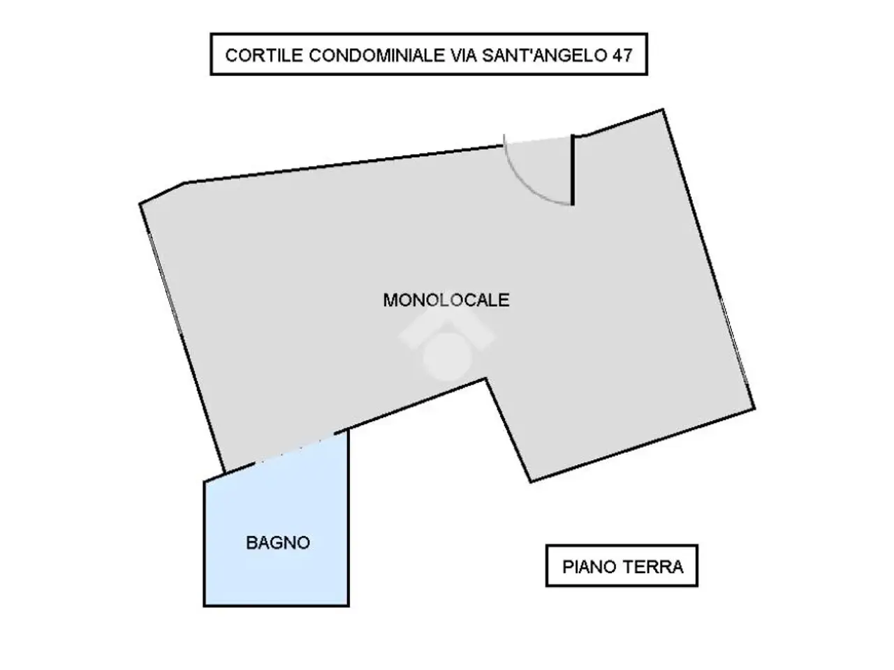 Magazzino in Via Sant'Angelo 47, Brindisi, {3} - Planimetria 1