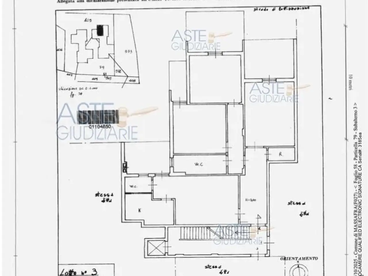 Garage in Viale Magna Grecia, 67, 74016 Massafra Ta, Italia 67, Massafra, {3} - Planimetria 1