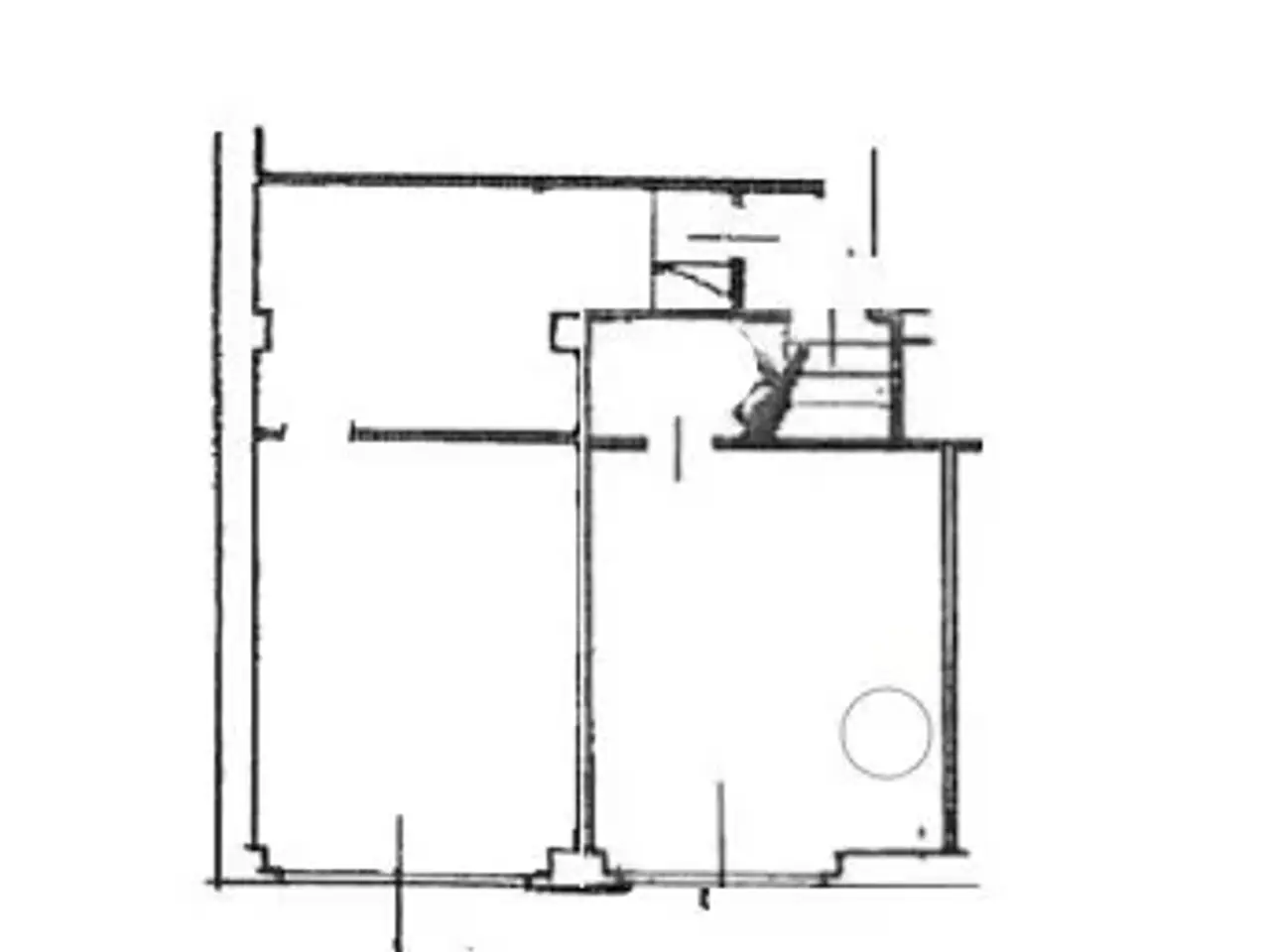 Negozio in Piazza Monte Falterona 4, Milano, {3} - Planimetria 1