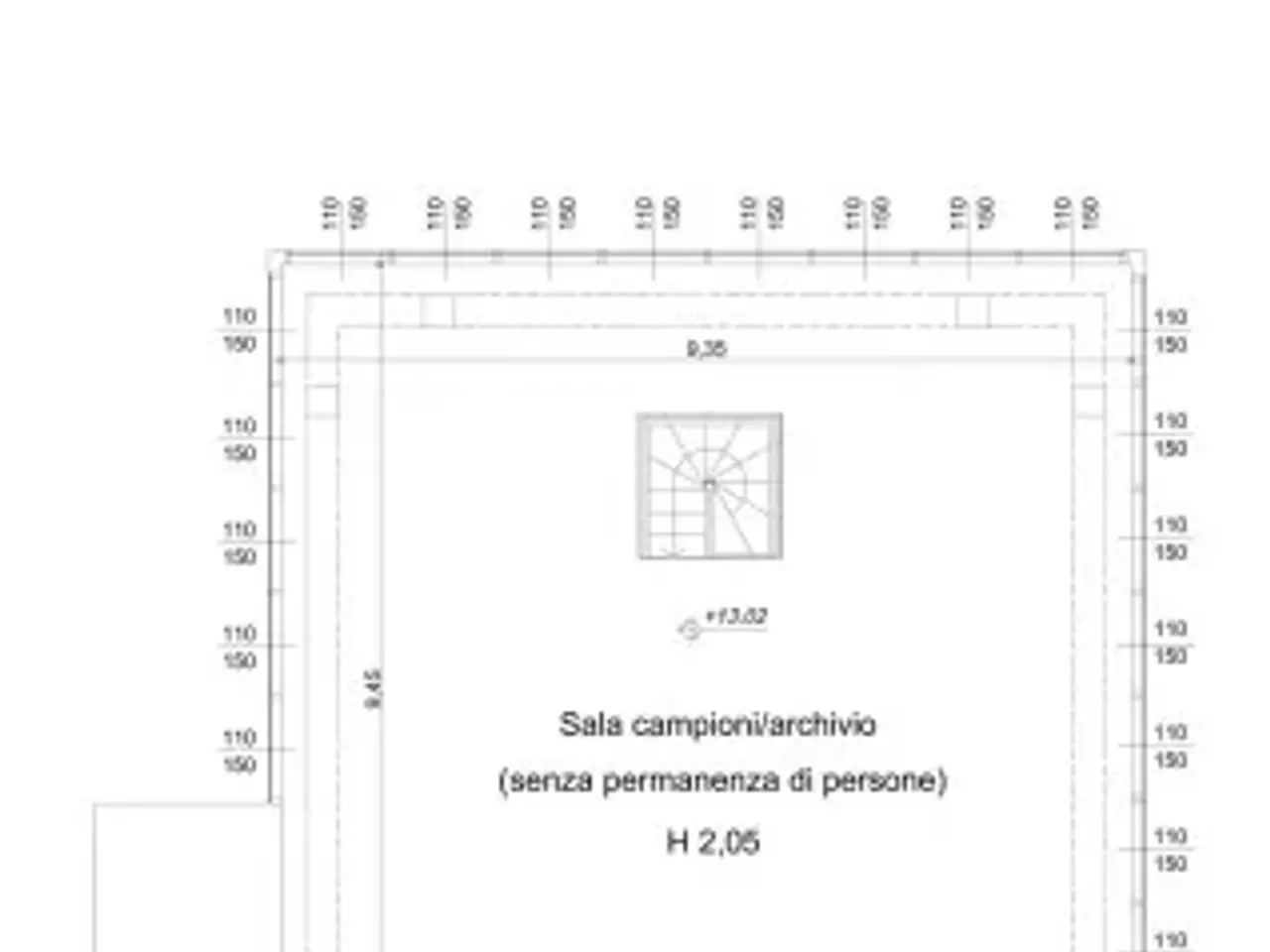 Capannone in Viale dell'Unione Europea, Gallarate, {3} - Planimetria 1