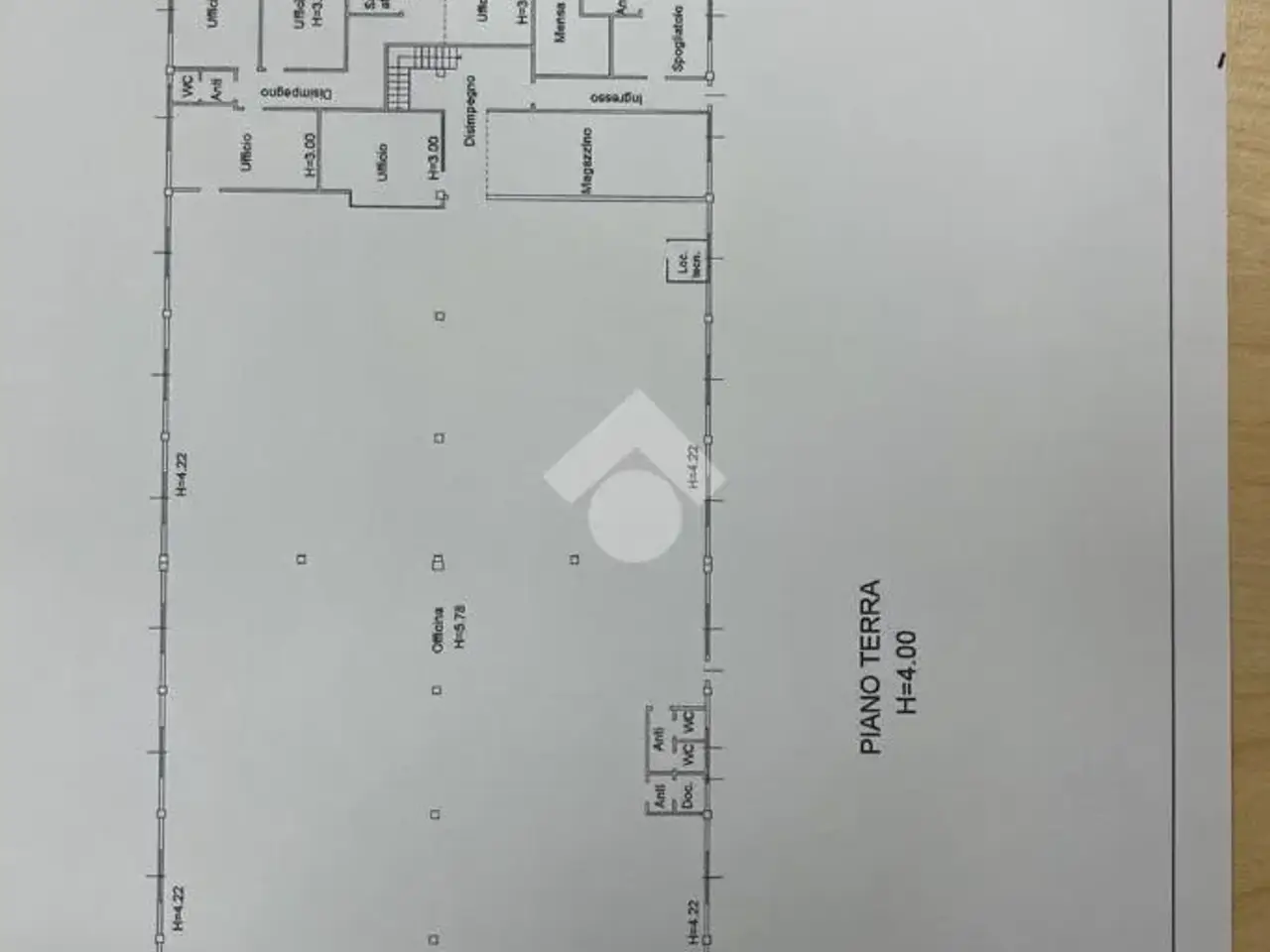 Capannone in Via Zignola, Forli', {3} - Planimetria 1