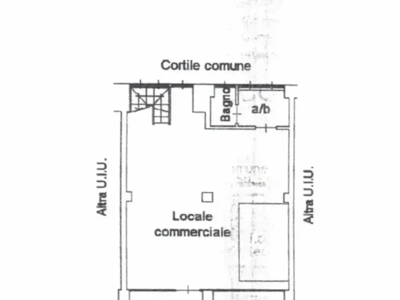 Negozio in Via Alamanni 240, Firenze, {3} - Planimetria 1