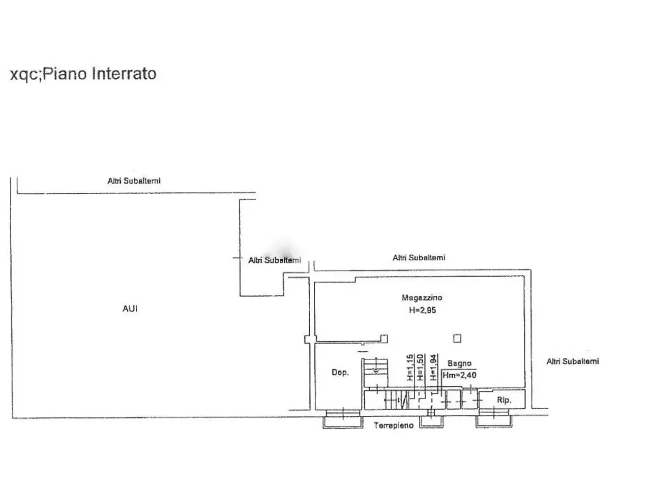 Ufficio in Via a. Lamarmora 144, Brescia, {3} - Planimetria 1