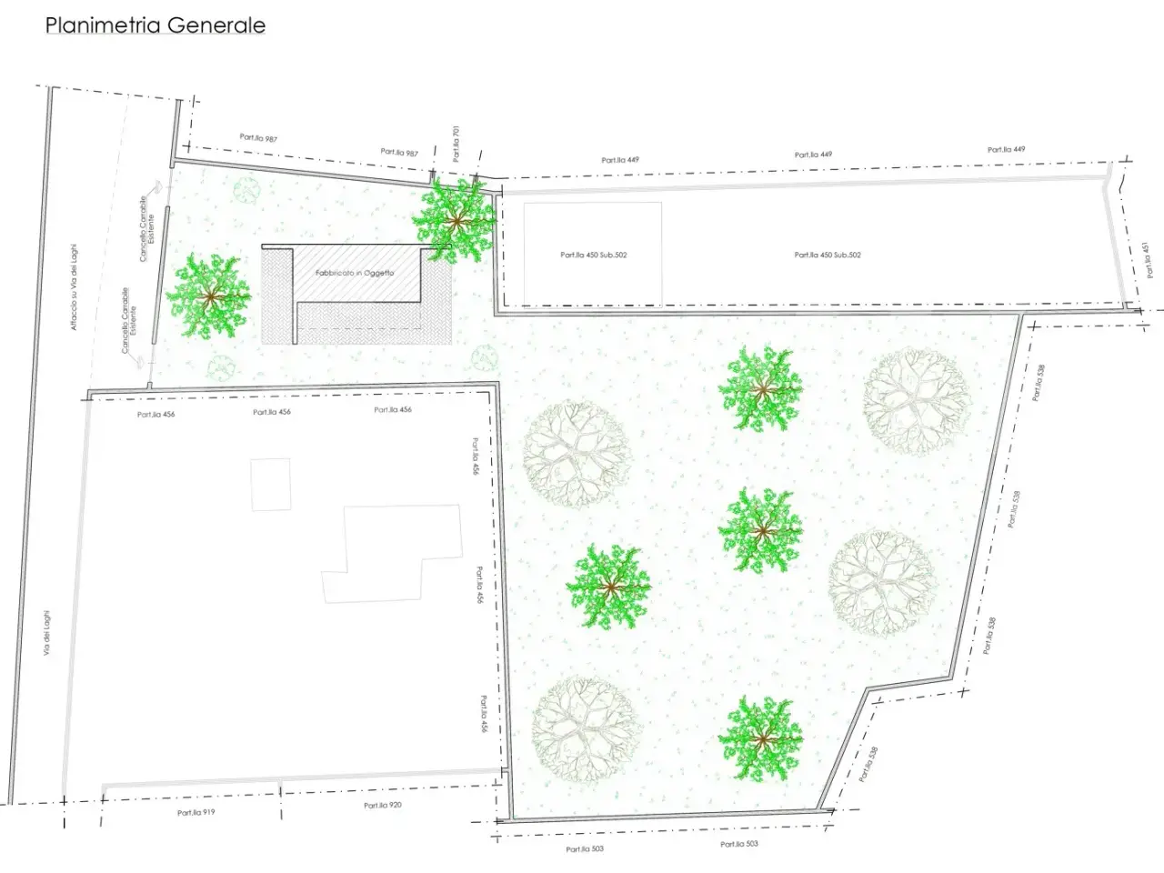 Negozio in Via dei Laghi Snc, Marino, {3} - Planimetria 1