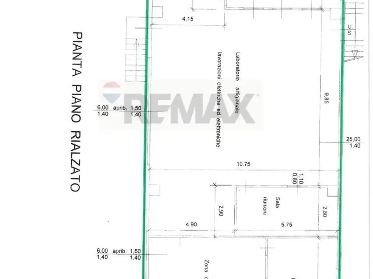 Ufficio in Via Volturno, Brugherio, {3} - Planimetria 1