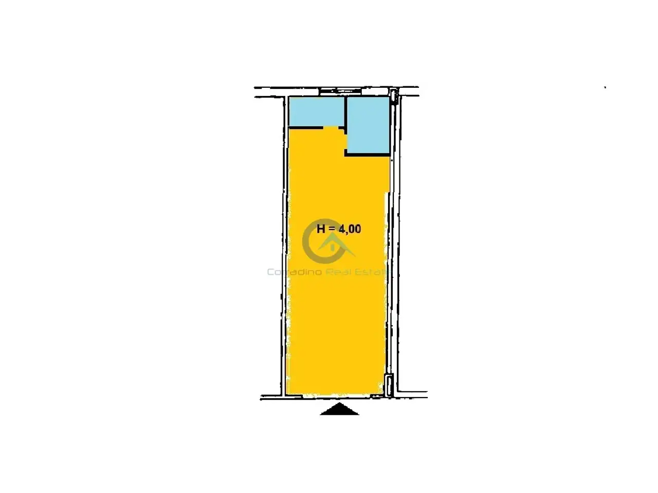 Negozio in Viale Magna Grecia 284, Catanzaro, {3} - Planimetria 1