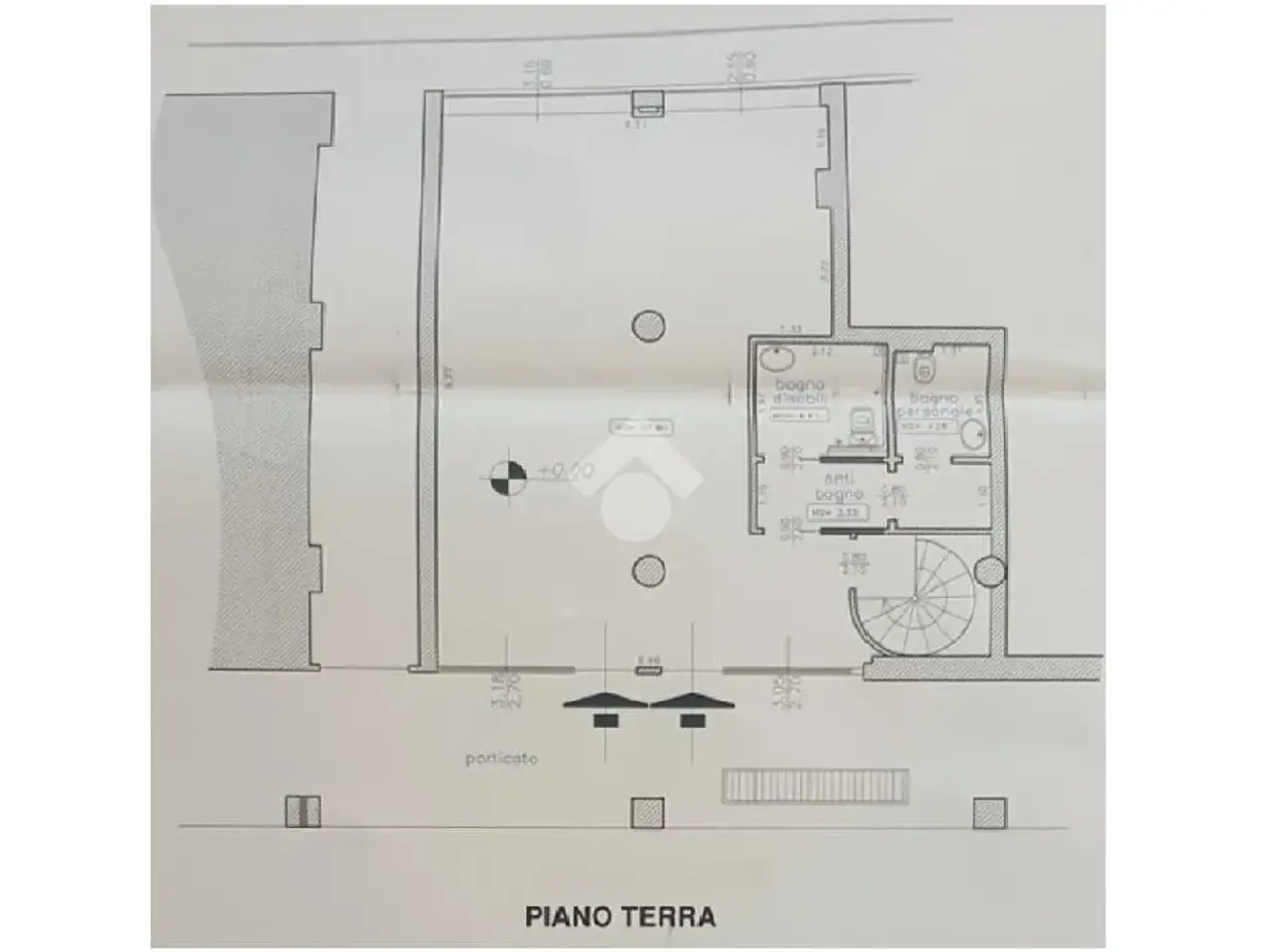 Negozio in Via F. Deco' E T. Canetta 65, Seriate, {3} - Planimetria 1